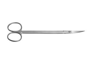 46.077.16x Nożyczki Kelly Scissors, zagięte z ząbkami