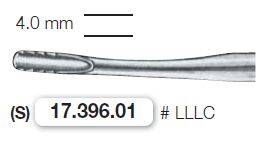17.396.01 Lindo-Levien elewator, 4,0mm, zagięty