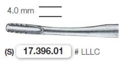 17.396.01 Elewator Lindo-Levien z ząbkami # LLLC 4.0 mm zagięty