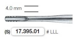 17.395.01 Elewator Lindo-Levien z ząbkami # LLL 4.0 mm prosty