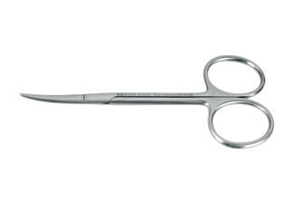 46.069.11 Fine Preparation Scissors, zagiÄ™te