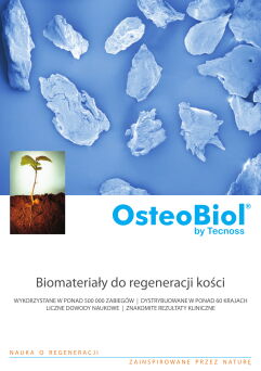 BROSZURA TOP 6 - BIOMATERIAŁY DO REGENERACJI KOŚCI 