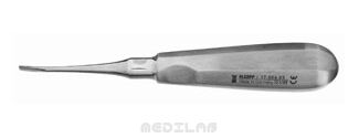 17.006.03 Elewator do osiowej luksacji zagięty 3.0 mm