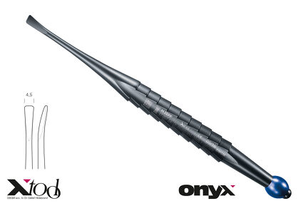 17.007.04TI X-Luxa-Tool zagięty 4,5mm Onyx