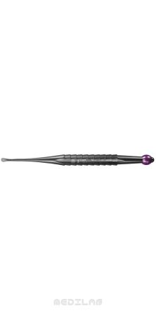 17.008.90TI X-Separator prosty 4mm Onyx