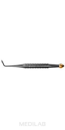 17.008.08TI X-Syndesmotome zagięty lewostronnie 4mm Onyx