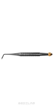 17.008.09TI X-Syndesmotome zagięty prawostronnie 4mm Onyx