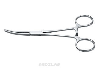 23.107.1x Kleszczyki hemostatyczne Rochester-Pean zagięte 2.5 mm